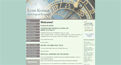 Desktop Screenshot of lynnkoiner.com