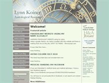 Tablet Screenshot of lynnkoiner.com